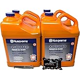 Husqvarna X-Guard Bar & Chain Oil Gallon (Case of 4) with Tool Accessories