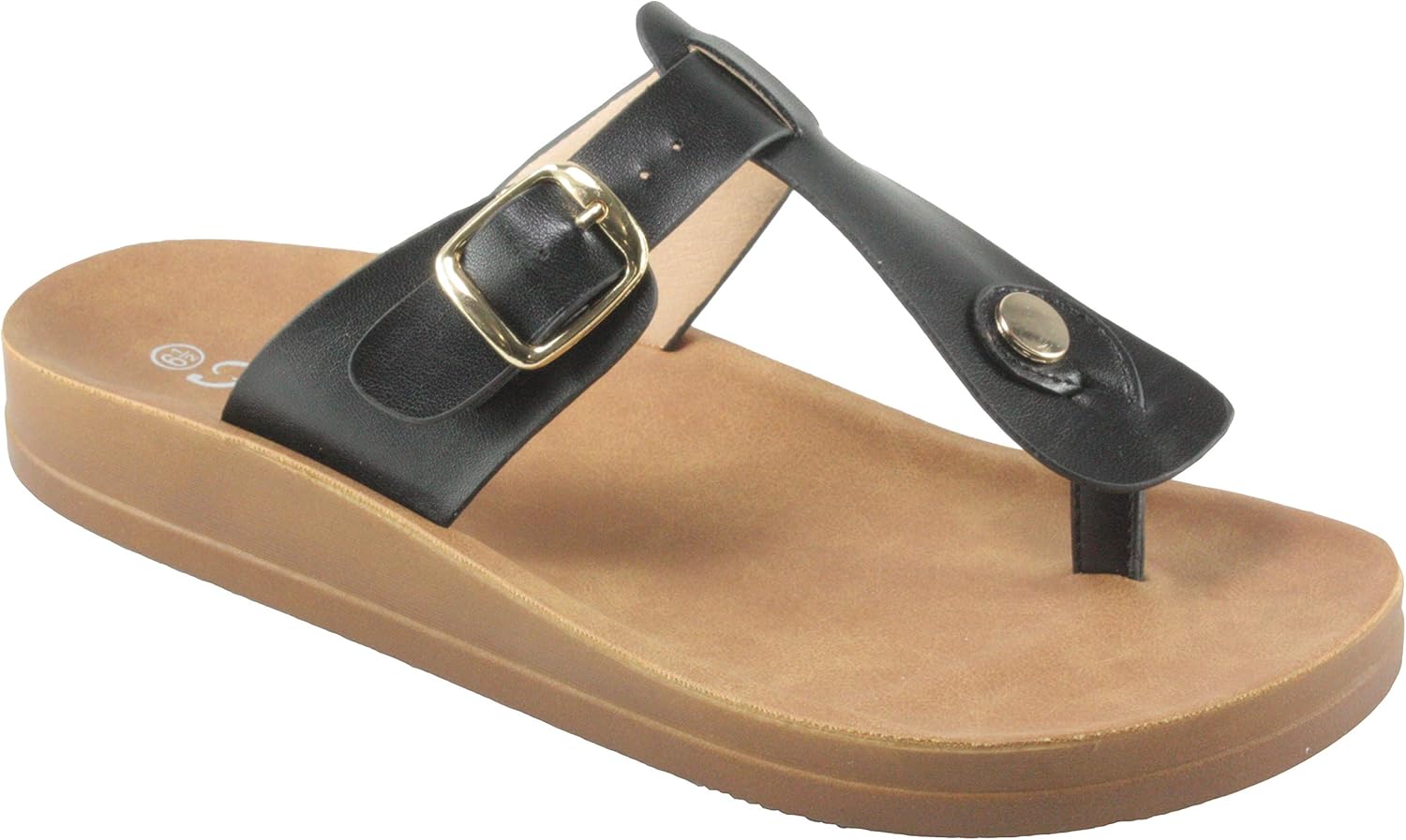 3 strap flat sandals