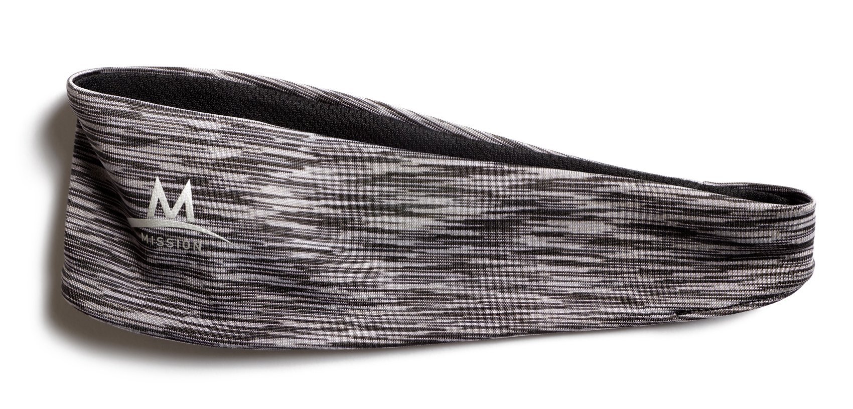 Mission Head Band Tape, Men, Charcoal Space Dye, OSFM
