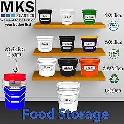 1 Gallon Bucket & Lid -70 Mil All Purpose Pail