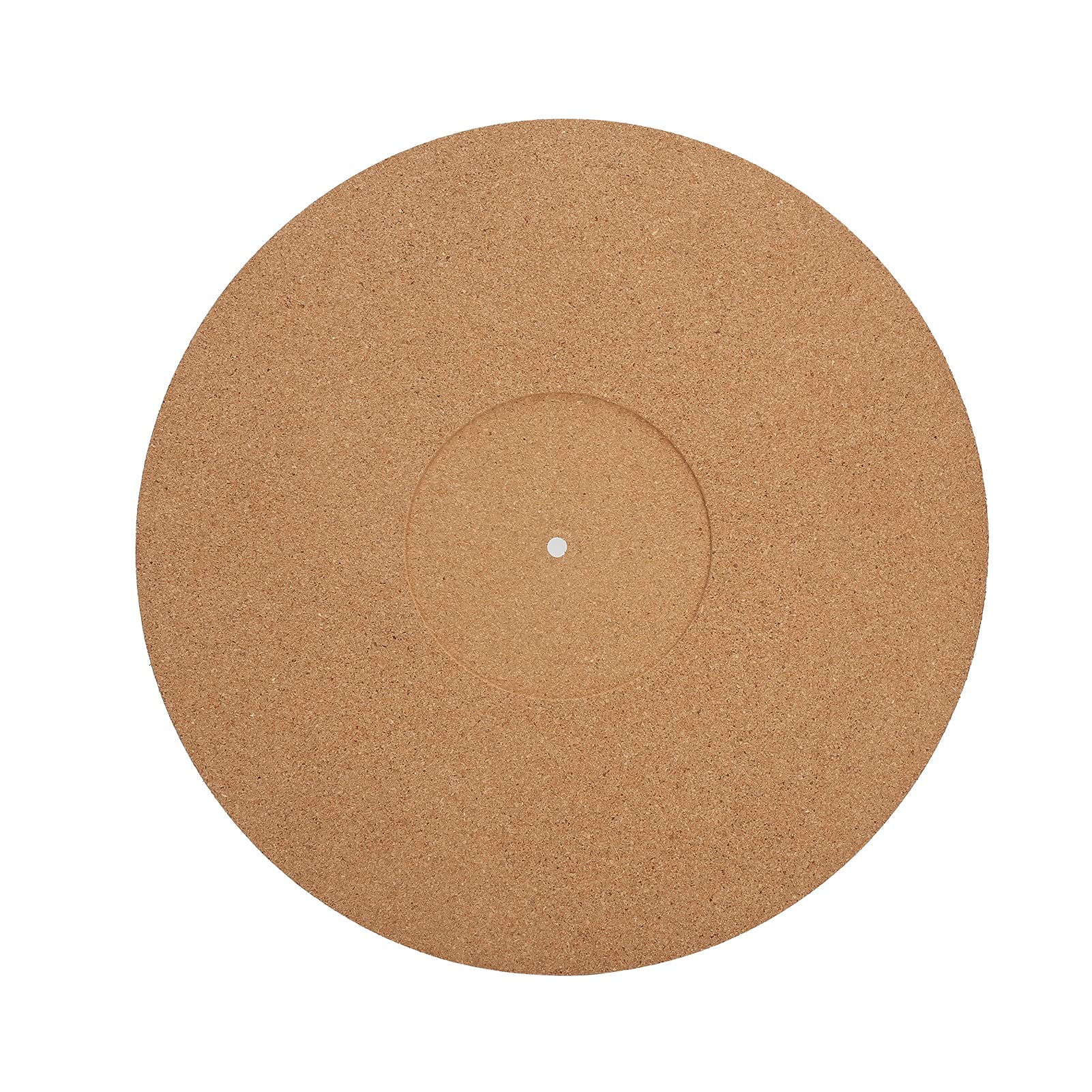 12in Turntable Cork Platter Mat, Non‑slip Turntable Platter Mat, Audiophile Grade Improves Sound Quality, Turntable Slipmat for Record Players