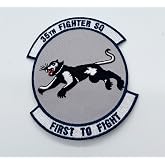 35th Fighter Squadron Patch &ndash; Plastic Backing
