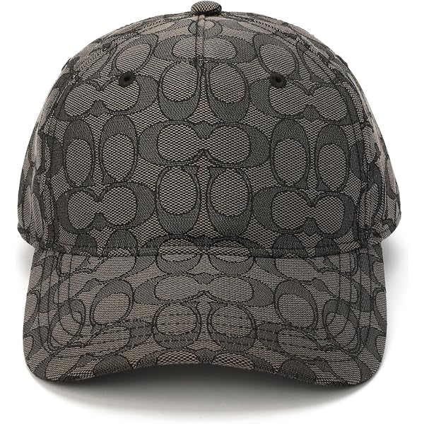 Coach Women's Signature C Jacquard Baseball Cap at Amazon Women's