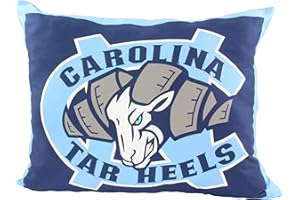 College Covers Everything Comfy North Carolina Tar Heels 20" x 28" Fully Stuffed Big Logo Pillow