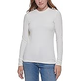 Women's Long Sleeve Crewneck Top Mascarpone XS