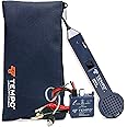 TEMPO 601K-G (BOX) Tone Generator and Probe Kit, Basic Professional Wire Tracer Kit, Network Cable Tester POE Ethernet (Alligator Clips, RJ11 Plug, Loudspeaker)