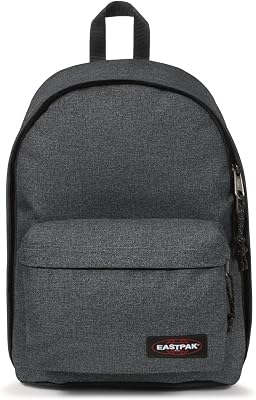 Out of Office Sac à dos 27L (44 x 29,5 x 22 cm), compartiment ordinateur 13–15”, sac école et travail résistant et déperlant avec bretelles rembourrées - BLACK DENIM