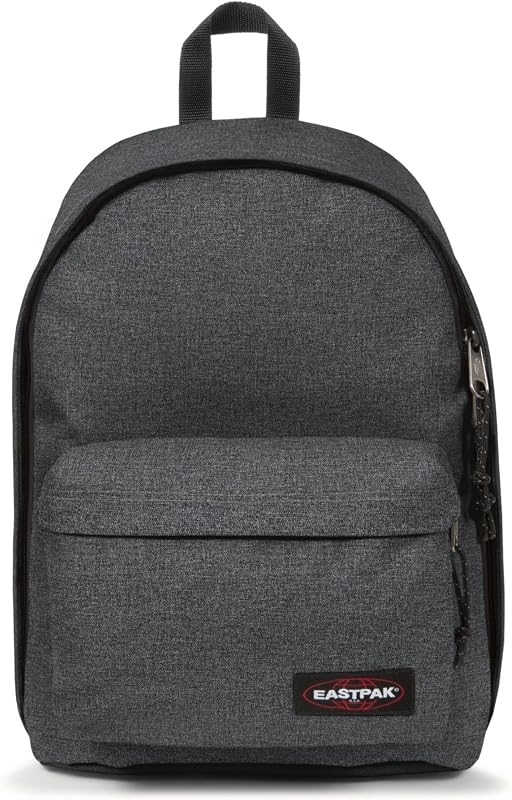 Out of Office Sac à dos 27L (44 x 29,5 x 22 cm), compartiment ordinateur 13–15”, sac école et travail résistant et déperlant avec bretelles rembourrées - BLACK DENIM
