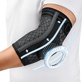 CAMBIVO Elbow Support 2 Pack with Gel Pad and Dual Stabilizers view 1