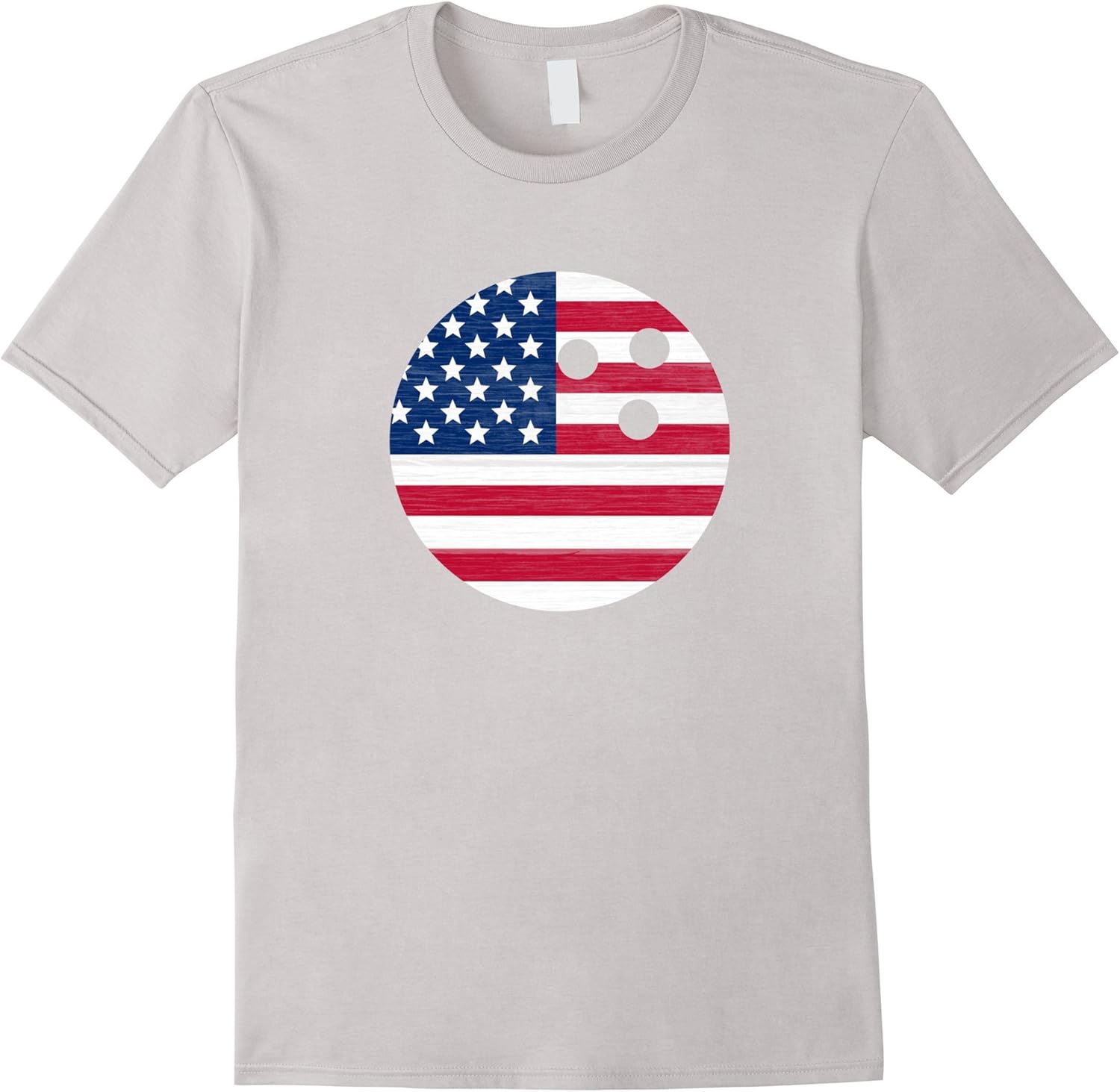The Official American Flag Bowling Ball TShirt Clothing