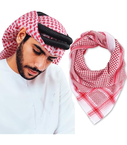 Arabic Rope Arab Aqel Rope (Arabic Egal Headband Keffiyeh/Shemagh Wrap) Black