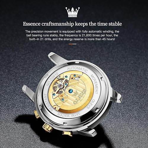 Skeleton Automatic Wrist Watches Get Energy From IK Colouring