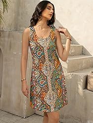 LUXVEER Women's Bohemien Summer Dresses 2025