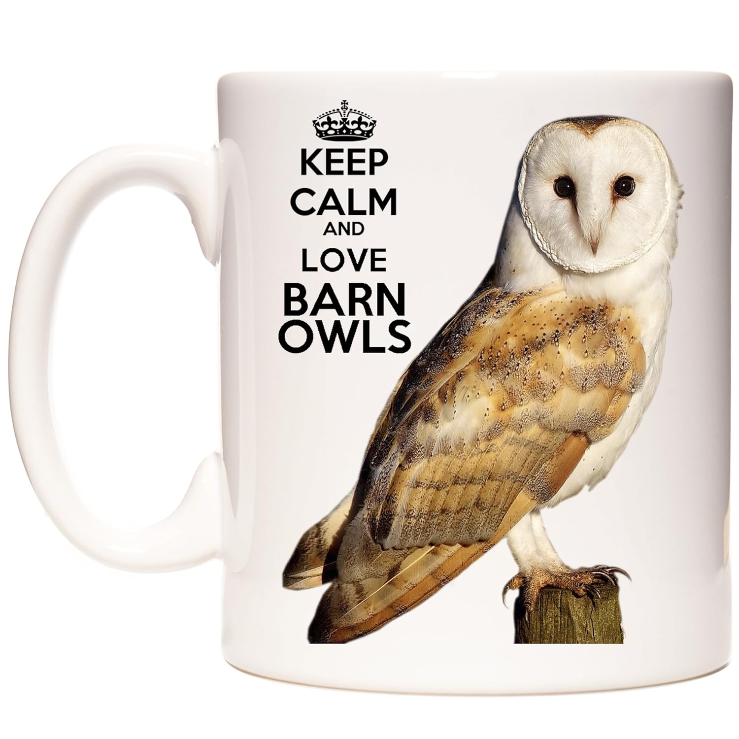Barn Owl Mug Keep Calm And Love Barn Owls Matching Barn Owl