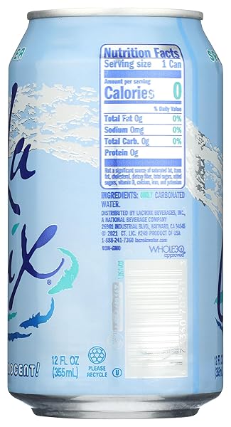 LA CROIX SPARKLING WATER, NATURAL, 12 FL OZ