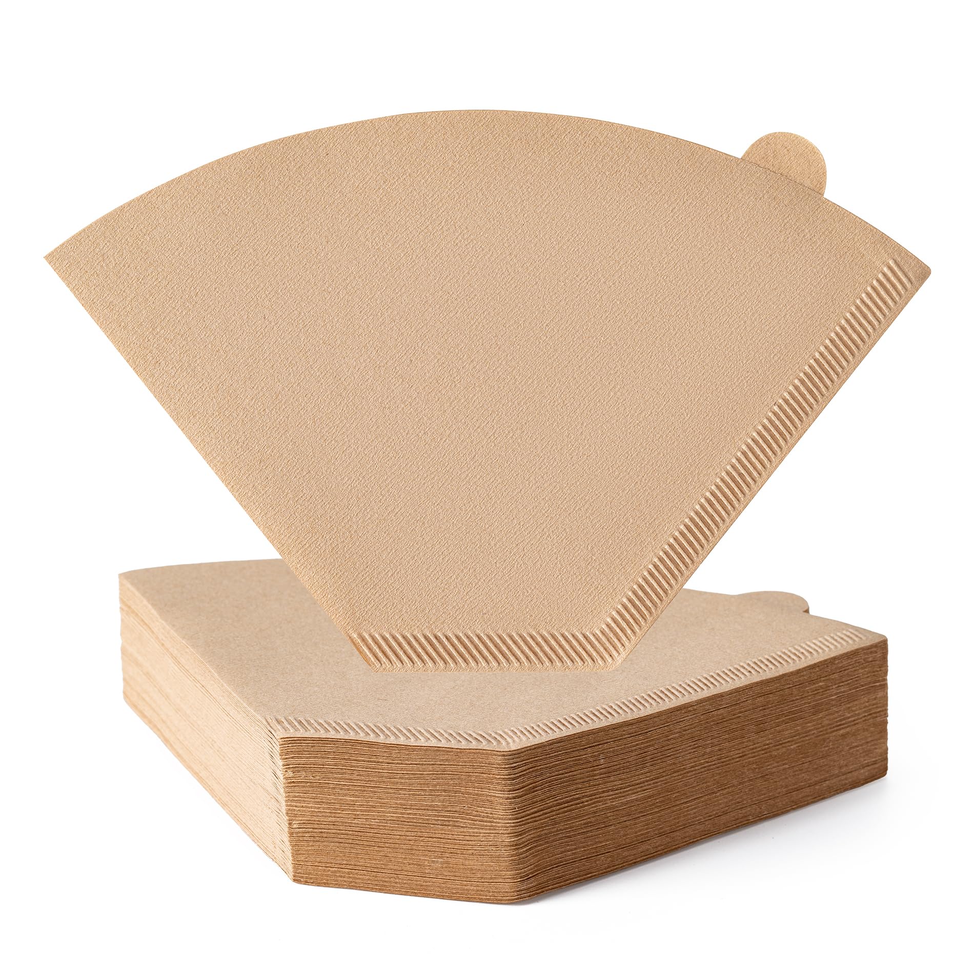 Photo 1 of Coffee Filters, #4 Cone Coffee Filter 100 Count, Unbleached Natural Paper Filter 8-12 Cup, Disposable for Pour Over and Drip Coffee Maker
