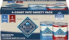 Blue Buffalo Homestyle Recipe Adult Wet Dog Food, Made with Natural Ingredients, Chicken and Beef Dinner Variety Pack, 12.5-o