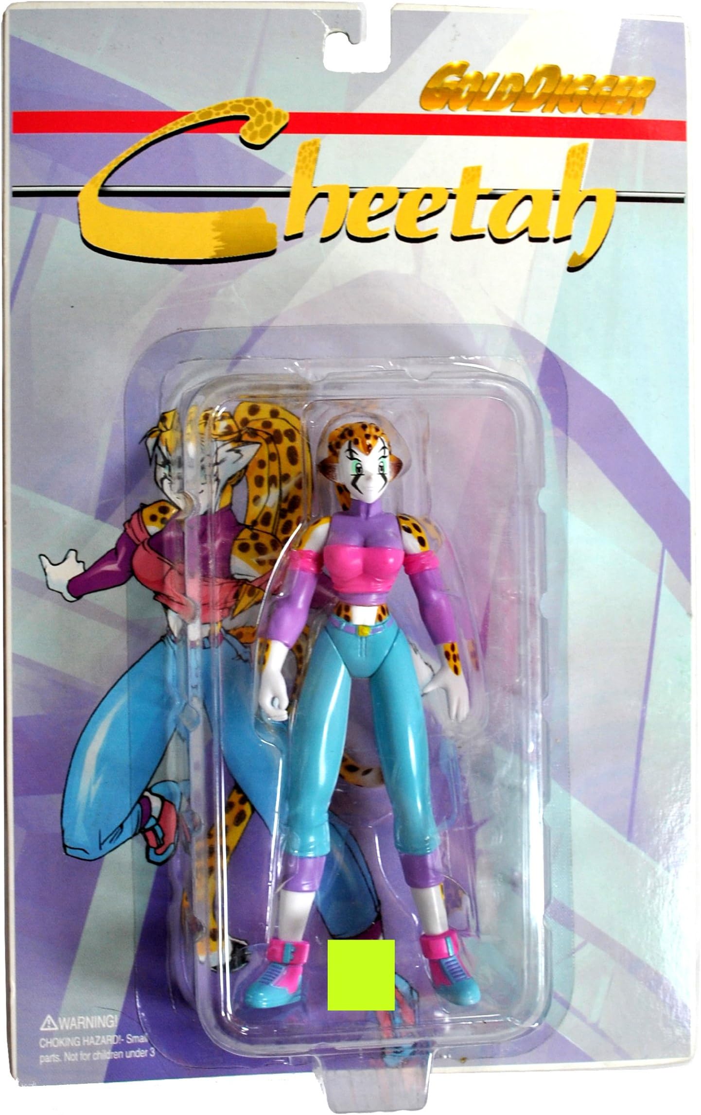 Antarctic Press "Gold Digger" Comic Series 5-1/2 Inch Tall Action Figure - CHEETAH