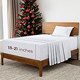 Mellanni Extra Deep Twin Sheets - 3 PC Iconic