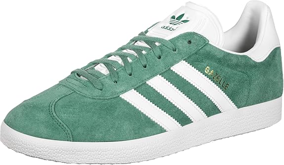 mens green gazelle trainers