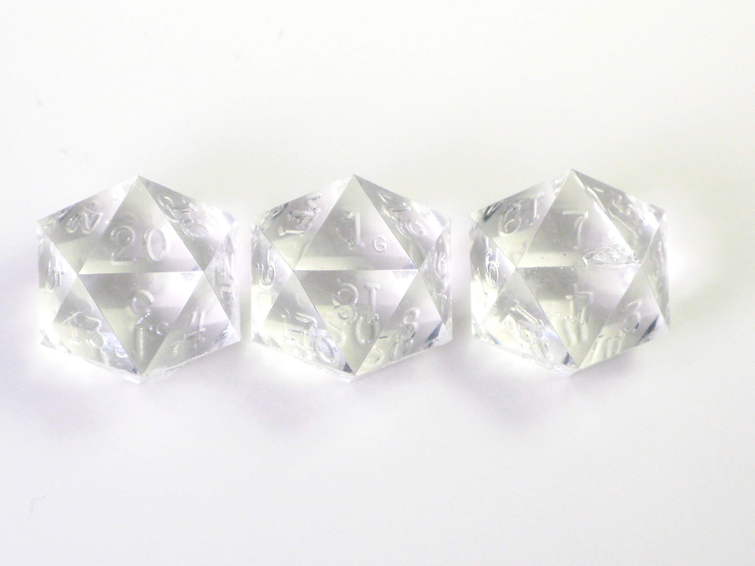 Galleon 3 Pack! GameScience Diamond D20 Polyhedral Dice