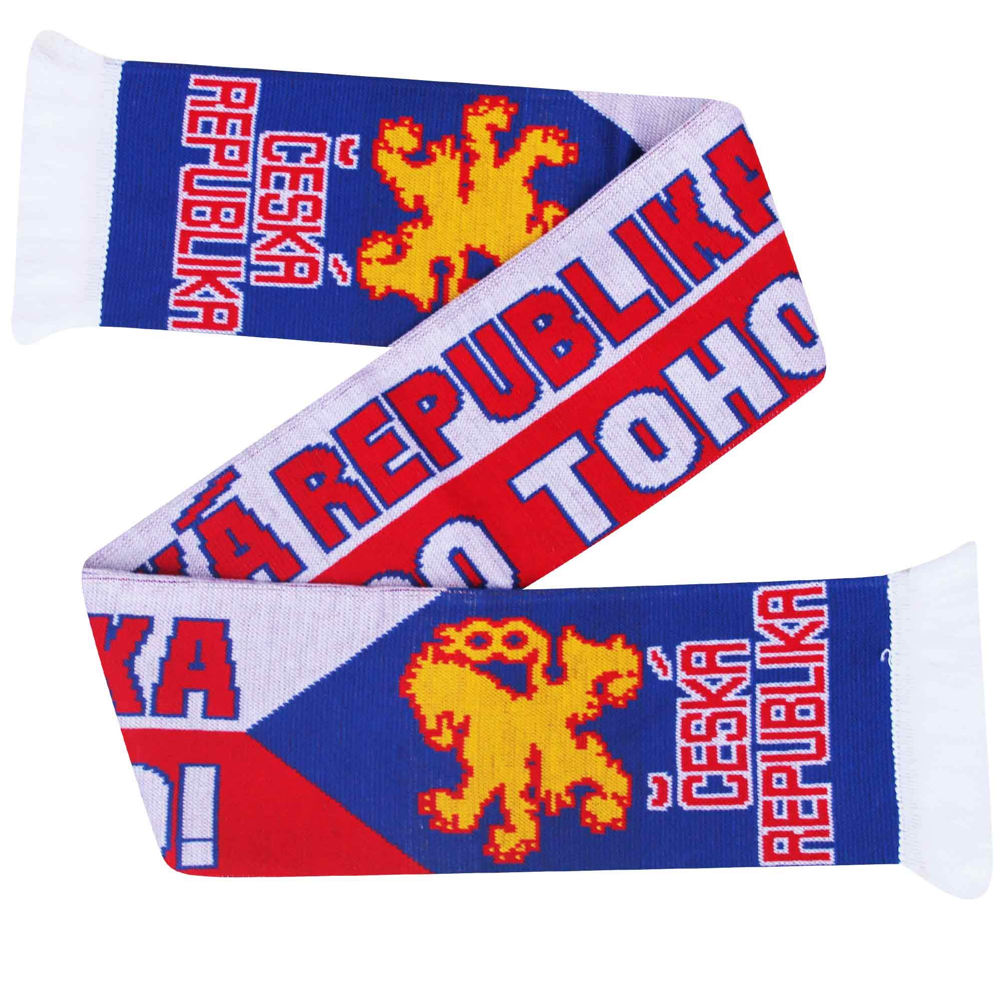 Czech Republic Football Fans Scarf (100% Acrylic)