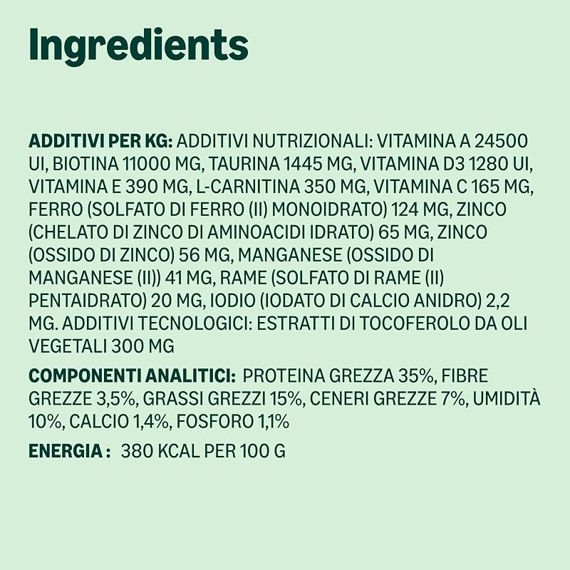 Cibo completo per gatti con ricetta senza cereali, Senior, con pollo fresco 3kg