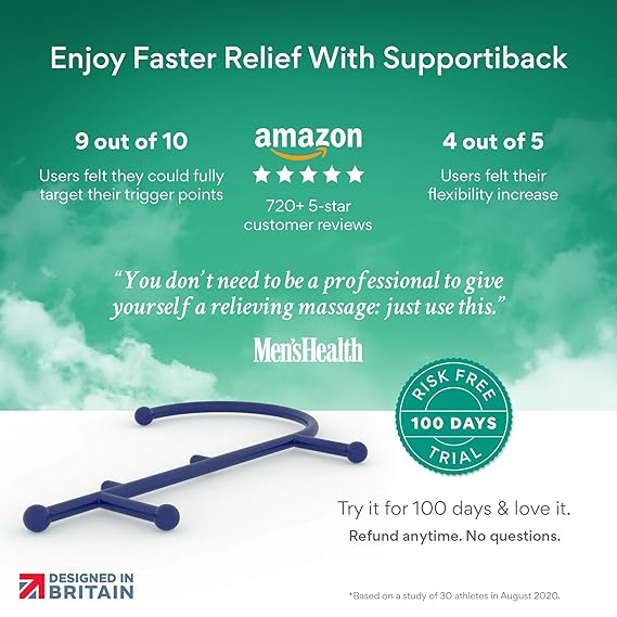 Supportiback® urządzenie do masażu punktów spustowych – hak ...