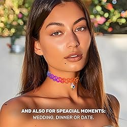 BodyJ4You 2PC Tattoo Choker Necklace - 90s Choker