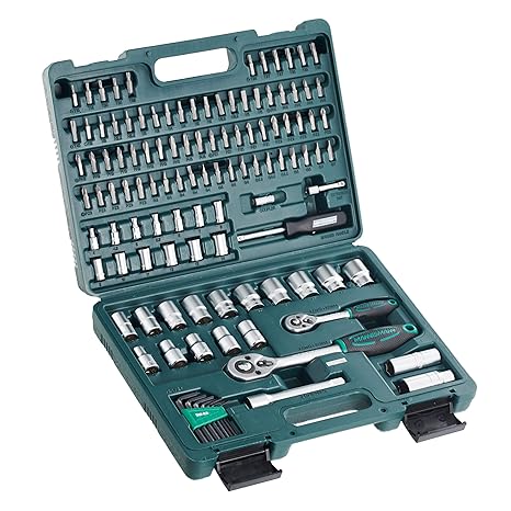 Mannesmann Steckschlüsselsatz 115-tlg., 1/4'+1/2', M98415