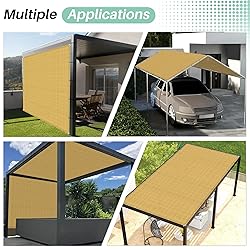SunnyRoyal 17'x35' Sun Shade Sail Straight Edge