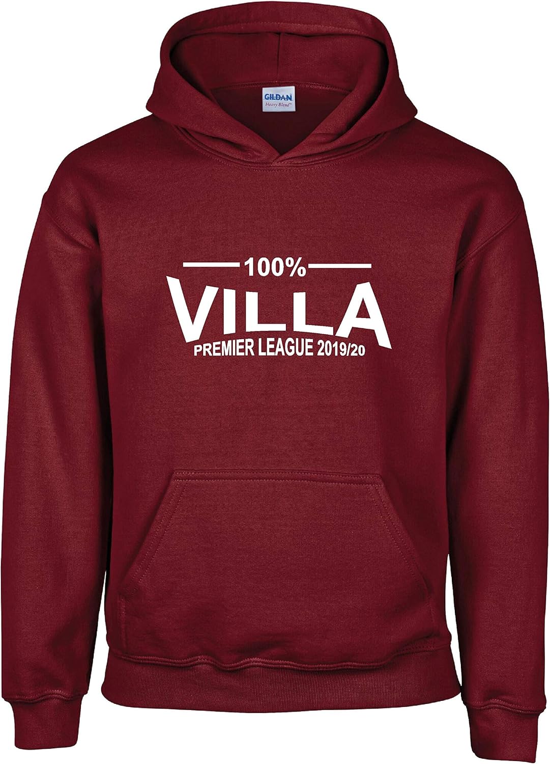 aston villa full zip hoodie