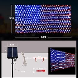 FUNIAO (Upgraded) 2-in-1 Solar Powered American