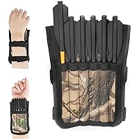 Mini Crossbow Bolt Quiver Oxford Crossbow Arrow Case Pistol Crossbow Bolts Holder Can Hold 6/12pack Crossbow Bolts