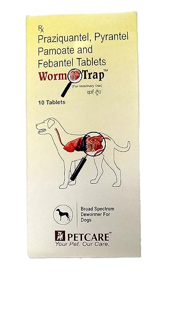 Pet Care Worm Trap Tab -1X10