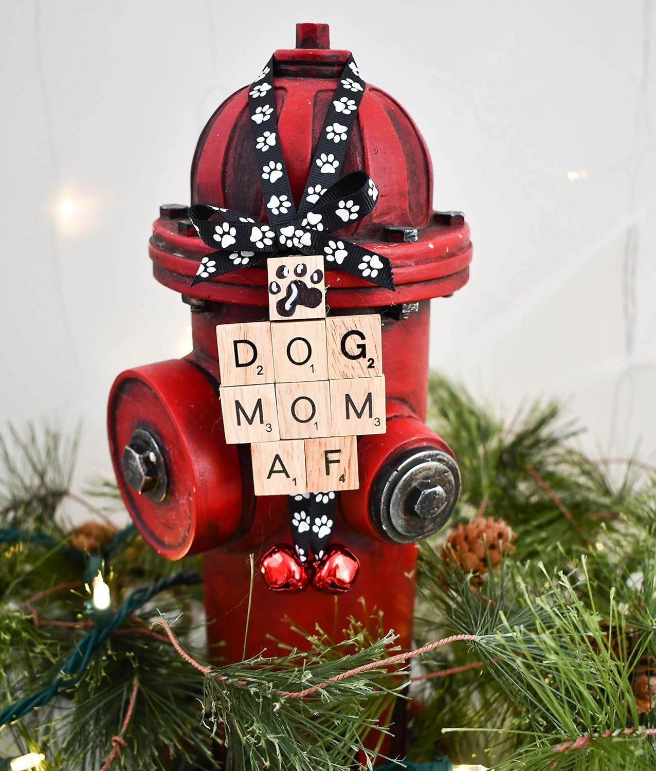dog mom ornament