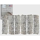 SOUL STICKS 4 Inch 6-Pack Organic California White Sage Smudge Sticks Bulk for Home Cleansing, Negative Energy Removal, Good Energy Meditation &amp; Smudging Rituals | Pure Sage Bundles