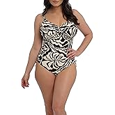 Fantasie Swim Women's Womens Aruba Nights Underwire Twist Front Swimsuit with Adjustable Leg