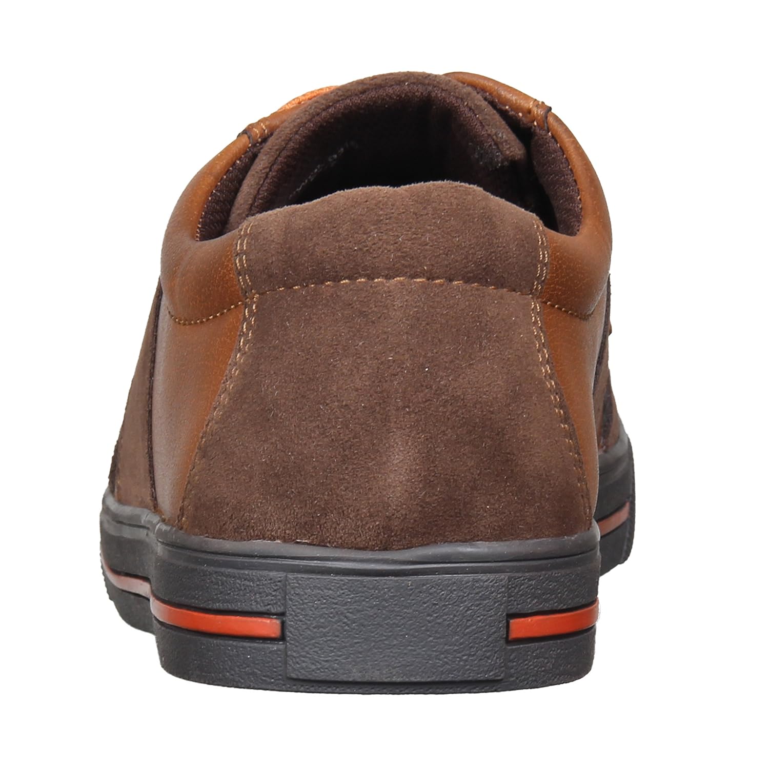 duke mens brown casual shoes