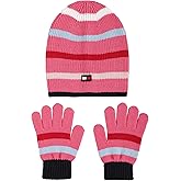 Tommy Hilfiger girls Beanie and Glove Set