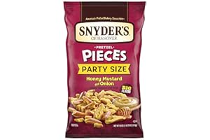 Snyder's of Hanover Honey Mustard & Onion Flavored Pretzel Pieces, 18 Oz