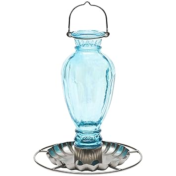 Opus Perky Pet Daisy Vase Vintage Bird Waterer Small Hanging