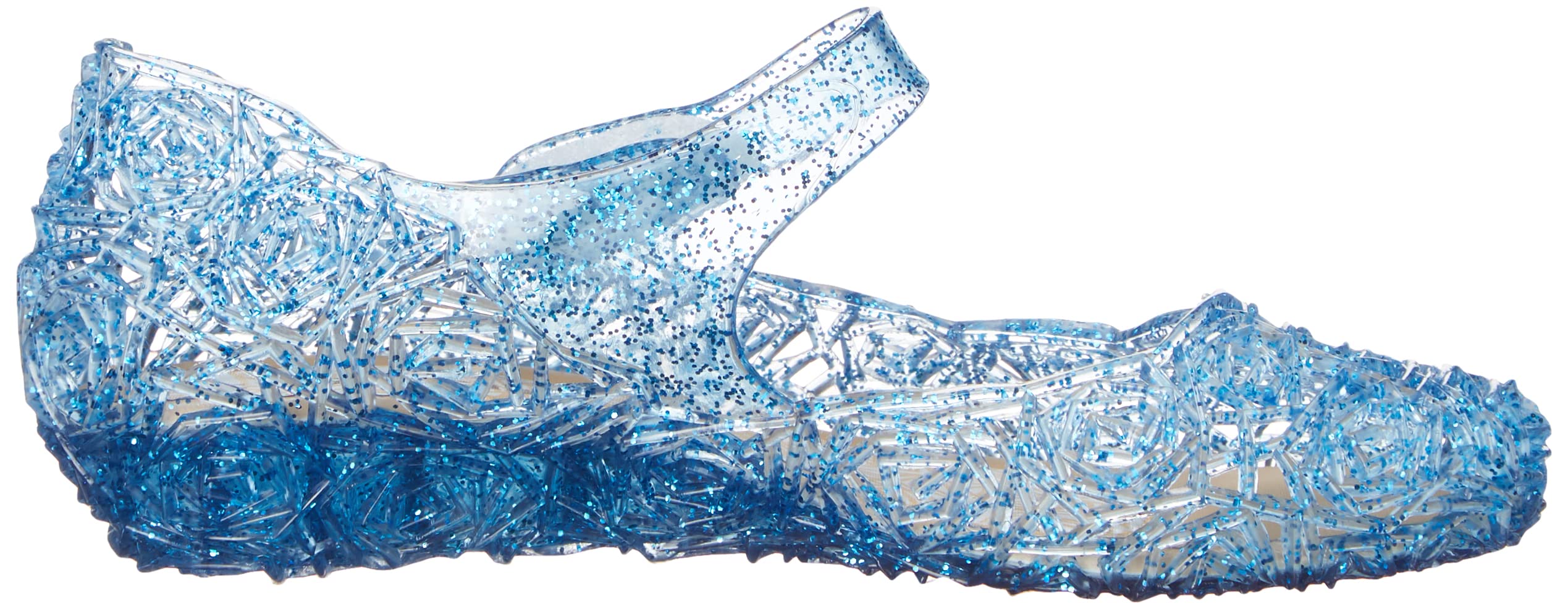 GUGUYeah Princess Costumes Jelly Flats Shoes, Cosplay Birthday Party Dress Up Sandals for Little Girls, Toddler or Kids
