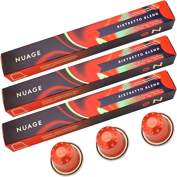 Amazon.com: Nuage Coffee Espresso Capsules | Dark Roast