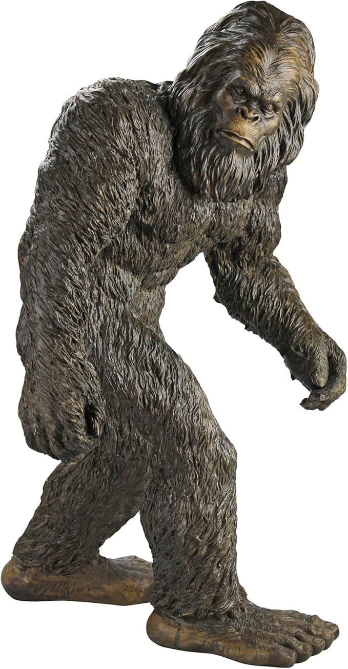 Design Toscano Yeti The Bigfoot Garden Statue, Large 71 cm, Polyresin