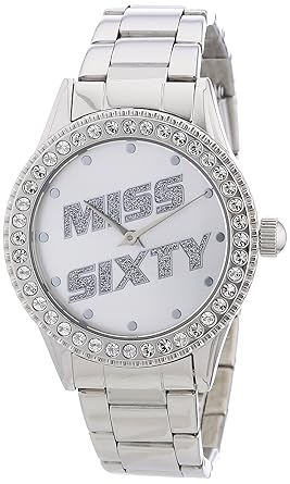 Miss Sixty Analog White Dial Womens Watch - SR4005