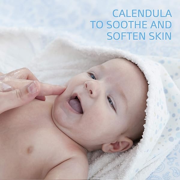 CETAPHIL BABY DAILY LOTION WITH ORGANIC CALENDULA |VITAMIN E | SWEET ALMOND & SUNFLOWER OILS |13.5 FL. OZ