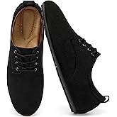 Ecetana Loafers for Women Work Shoes Comfortable Dressy Lace Up Penny Loafer for Casual Business Driving