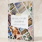 Inspirational Vision Board Book - Complete Kit with Pictures &amp; Quotes | A Complete Supplies Kit to Unleash Your Dreams/goals with Motivational Clip Art - Perfect Magazine for Achieving Success