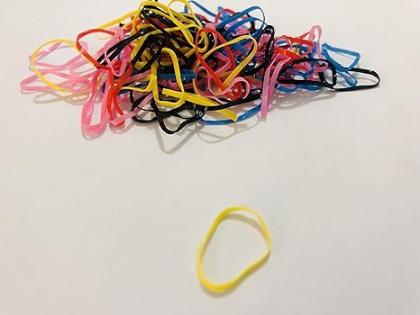 Amazon Com 53pcs Small Bbay Girl Elastic Hair Bands Rubber Hair